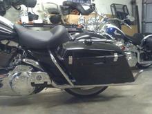 With solo seat and fishtails