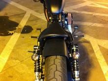 Finally chopped that rear fender