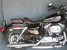 Brown Sportster Bobber Seat