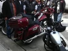 Checkout the bulldog in the pickups window...