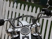 Harley Magnum Black Braided Wires