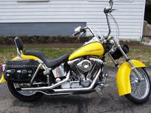New front fender,,,back to Drag Pipes