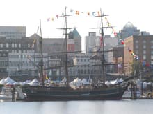 Tall ships in Victoria