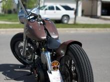 Rat Rod FLH Bobber