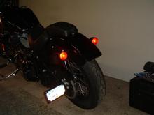 New side mount palate with led light 
black looks great