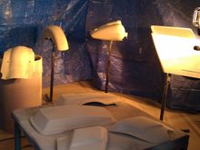 First paint job. everything primed ready for sanding