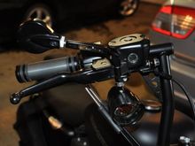 Black diamond grips/Joker mirror/bullet turn signal