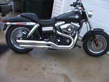 new 08 fat bob waiting to be torn apart  and made sick