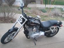 Nightster bars on my Dyna