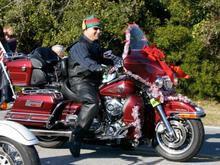 Christmas Parade, candy for the kids