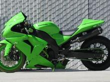 2007 ZX10R with an 8-inch stretch