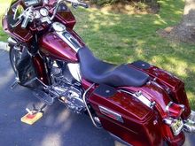 Windvest 13" light smoke windshield, HD saddlebag speaker lids