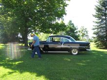 Dad's 55 chevy