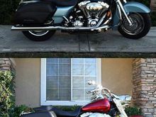 Before and after my Colormania custom paint job!  Visit http://colormaniapaint.com to get yours!