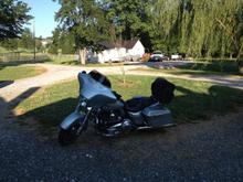 Harley SG in circle