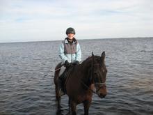 29 Feb 08 E with Eva in the Choctahachi Bay