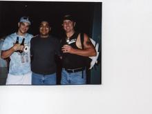 Oteil Burbridge (center) bass Player for the ABB