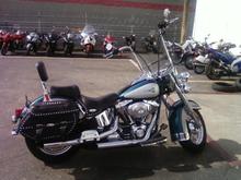Ths is the newest addition. My 04 Softail Heritage Classic