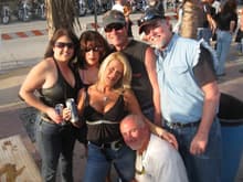 Part of the Florida crew: Stephanie, Mary, Gary, me, Lisa, and Bob (Main Street).