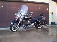 This is how I purchased it...freshly washed.