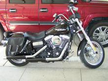 New Screaming Eagle A/C kit with round conver