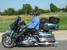 Heading across Iowa