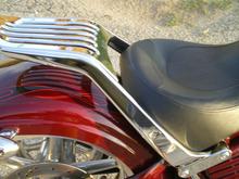 Rocker with chromed struts