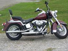 Don't Look!  It's Nekkid!
Just cleaned it, but didn't have the saddlebags or windshield back on.