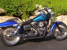 New paint &amp; custom front fender