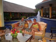 My family in Rivera Maya, Mexico