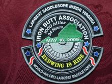 This is my latest Iron Butt I ran and now hold two world records in the Iron Butt association. I do like to ride a little bit. My other Iron But was from Winston Salem North Carolina to Oklahoma City OK in 17:36 I got delayed twice