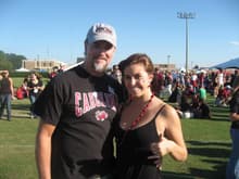 Parents weekend at the University of South Carolina. me and my daughter Toni Marie.