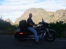 leaving Chisos Basin