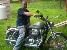 The day I picked up my first Harley.2005 1200 xlc