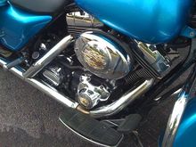 Some good chrome parts, but a color that has to go!