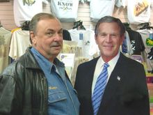 Me and x-Pres  Buying T-shirts