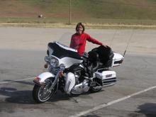 Wife's 1st ride on her brand new 08 Ultra