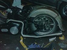 With a 750 fender modified &amp; adapted..