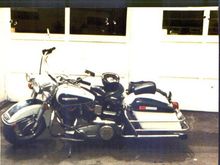#1 First ride. 1978 1/2 FLH POLICE SPECIAL. 23yrs. old at the time, world by the fuzzy ones.