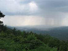 Uh Oh, the rain is comin', gotta go!