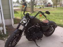 norma jean's new custom spring seat with pinup image