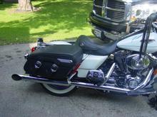 then the seat and mudflaps.