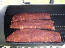 Ribs just put down for smoking