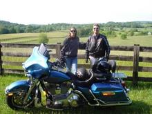 Sigrid and I somewhere in VA!