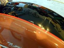 Damn screen door fell over on my bike..