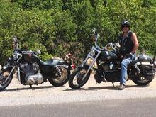Me, my Bob and my wife's XL in South France