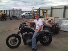 First day purchasing bike.