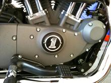 New dark custom timing cover.