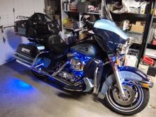 My Ultra glowing blue.....front