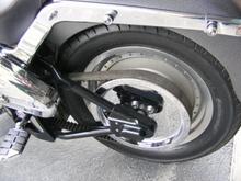 Clean swingarm